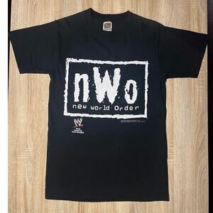 Vintage RARE NWO WWF WCW New World Order T-Shirt